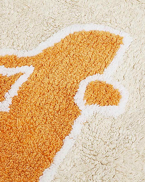 Lorena Canals Tappeto Lavabile con Macchinine Multicolori - Vaniglia, 100% Cotone (120 x 160 cm) Tappeti Arredo