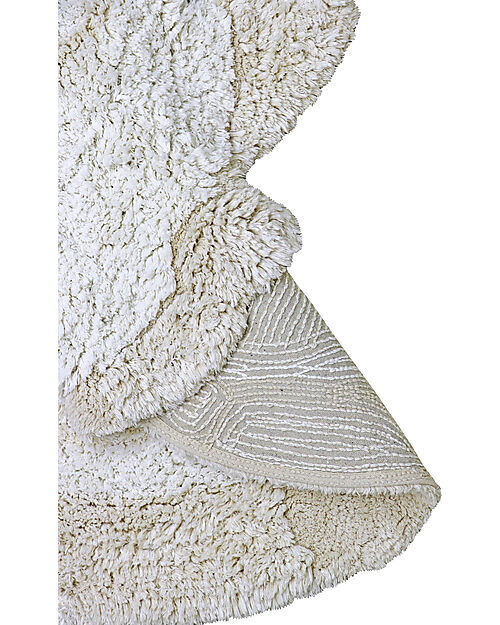 Lorena Canals Tappeto Lavabile - Coniglietto  - Cotone - Animal Rugs Collection - 130 x 135 cm Tappeti Arredo