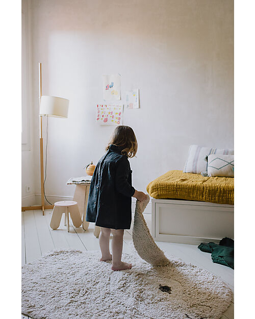 Lorena Canals Tappeto Lavabile - Coniglietto  - Cotone - Animal Rugs Collection - 130 x 135 cm Tappeti Arredo