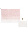 Lorena Canals Tappeto Lavabile e Reversibile Gelato - Rosa - Cotone (120x160 cm) Tappeti Arredo