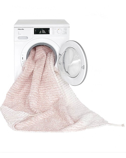 Lorena Canals Tappeto Lavabile e Reversibile Gelato - Rosa - Cotone (120x160 cm) Tappeti Arredo