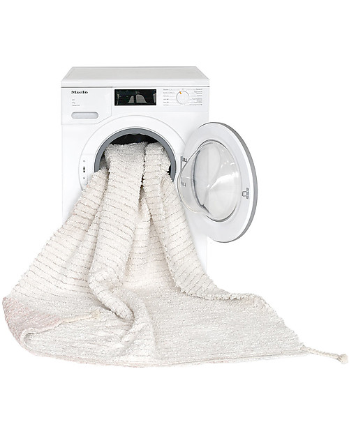 Lorena Canals Tappeto Lavabile e Reversibile Gelato - Rosa - Cotone (120x160 cm) Tappeti Arredo