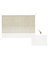Lorena Canals Tappeto Lavabile e Reversibile Gelato - Verde Oliva - Cotone (140x200 cm) Tappeti Arredo