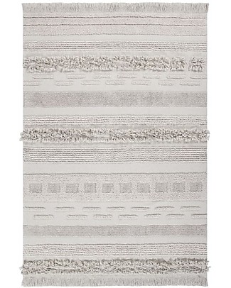 Lorena Canals Tappeto Lavabile Early Hours, Air Natural - 100% Cotone (140 x 200 cm) Tappeti Arredo