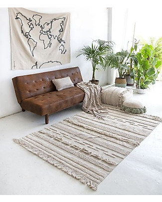 Lorena Canals Tappeto Lavabile Early Hours, Air Natural - 100% Cotone (140 x 200 cm) Tappeti_