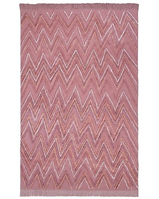 Lorena Canals Tappeto Lavabile Early Hours, Earth Canyon Rose - 100% Cotone (170 x 240 cm) Tappeti_