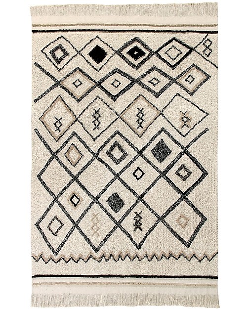 Lorena Canals Tappeto Lavabile Ethnic, Bereber Classic - 100% Cotone (120 x 180cm) Tappeti Arredo