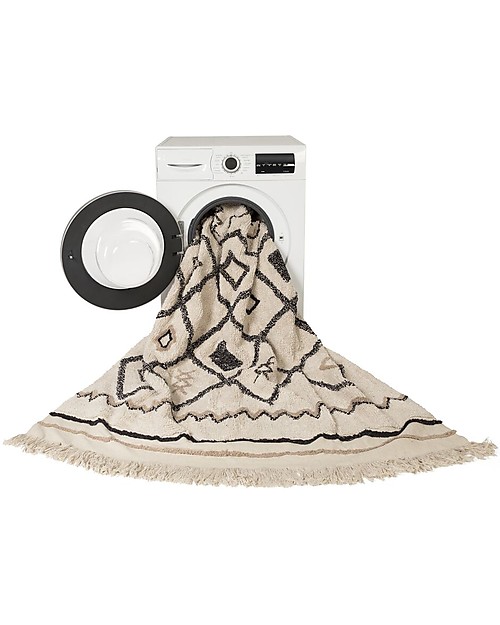 Lorena Canals Tappeto Lavabile Ethnic, Bereber Classic - 100% Cotone (140 x 215cm) Tappeti Arredo