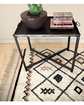 Lorena Canals Tappeto Lavabile Ethnic, Bereber Classic - 100% Cotone (140 x 215cm) Tappeti