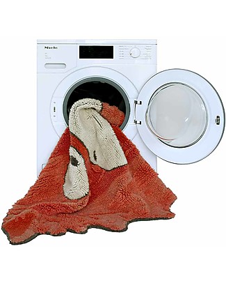 Lorena Canals Tappeto Lavabile Fantasma - Lana (100x100 cm) - Base Antiscivolo Tappeti Arredo
