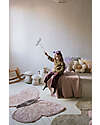 Lorena Canals Tappeto Lavabile - Farfalla  - Cotone - Animal Rugs Collection - 90 x 120 cm Tappeti Arredo