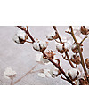 Lorena Canals Tappeto Lavabile Fiocchi di Cotone, Grigio Perla - 100% Cotone (120x170cm) Tappeti Arredo