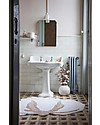 Lorena Canals Tappeto Lavabile Fiore di Cotone - 100% Cotone (120x130cm) Tappeti Arredo