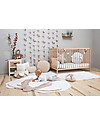 Lorena Canals Tappeto Lavabile Fiore di Cotone - 100% Cotone (120x130cm) Tappeti Arredo