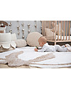 Lorena Canals Tappeto Lavabile Fiore di Cotone - 100% Cotone (120x130cm) Tappeti Arredo