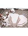 Lorena Canals Tappeto Lavabile Fiore di Cotone - 100% Cotone (120x130cm) Tappeti Arredo