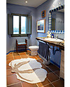 Lorena Canals Tappeto Lavabile Fiore di Cotone - 100% Cotone (120x130cm) Tappeti Arredo