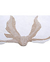 Lorena Canals Tappeto Lavabile Fiore di Cotone - 100% Cotone (120x130cm) Tappeti Arredo