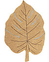 Lorena Canals Tappeto Lavabile Foglia di Monstera - Miele - 120 x 180 cm Tappeti Arredo