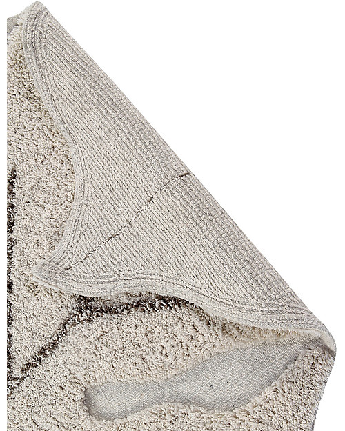 Lorena Canals Tappeto Lavabile Foglia di Monstera - Natural - 120 x 180 cm Tappeti Arredo