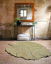 Lorena Canals Tappeto Lavabile Foglia di Monstera - Verde Oliva - 120 x 180 cm Tappeti Arredo