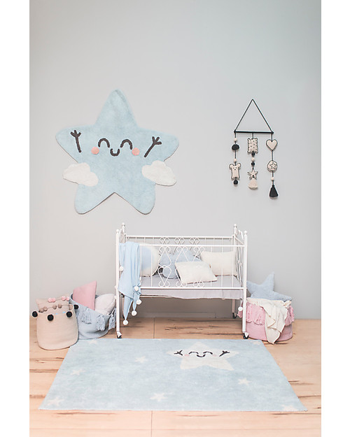 Lorena Canals Tappeto Lavabile Happy Star - 100% cotone (120x160 cm) Tappeti Arredo