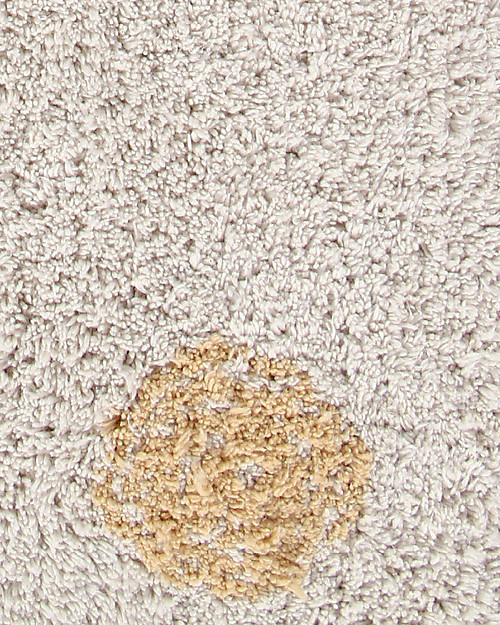 Lorena Canals Tappeto Lavabile Hippy Dots - Miele - Cotone (120 cm x 160cm) Tappeti Arredo