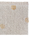 Lorena Canals Tappeto Lavabile Hippy Dots - Miele - Cotone (120 cm x 160cm) Tappeti Arredo