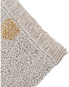 Lorena Canals Tappeto Lavabile Hippy Dots - Miele - Cotone (120 cm x 160cm) Tappeti Arredo
