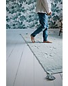 Lorena Canals Tappeto Lavabile Hippy Stars, Blu - 100% Cotone (120 x 175 cm) Tappeti Arredo