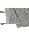 Lorena Canals Tappeto Lavabile Hippy Stars, Grigio - 100% Cotone (120 x 175 cm) Tappeti Arredo