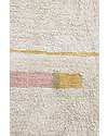 Lorena Canals Tappeto Lavabile Lanes - Eco City - Vintage Nude - (140x200 cm) Tappeti Arredo