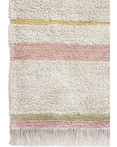 Lorena Canals Tappeto Lavabile Lanes - Eco City - Vintage Nude - (140x200 cm) Tappeti Arredo