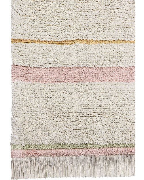 Lorena Canals Tappeto Lavabile Lanes - Eco City - Vintage Nude - (90x130 cm) Tappeti Arredo