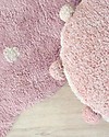 Lorena Canals Tappeto Lavabile Mini - Biscotto Rotondo - Vintage Nude - 90x90 cm Tappeti Arredo