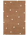Lorena Canals Tappeto Lavabile - Mini Dot - Marrone/Rosa - Cotone - Mushrooms Collection - 110 x 150 cm Tappeti Arredo