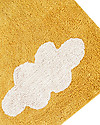 Lorena Canals Tappeto Lavabile Nuvole, Senape - 100% Cotone (120x160 cm) Tappeti Arredo
