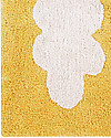 Lorena Canals Tappeto Lavabile Nuvole, Senape - 100% Cotone (120x160 cm) Tappeti Arredo