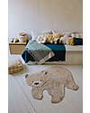 Lorena Canals Tappeto Lavabile - Orso  - Cotone - Animal Rugs Collection - 120 x 122 cm Tappeti Arredo