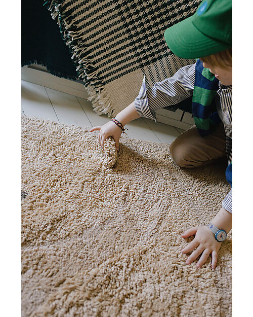 Lorena Canals Tappeto Lavabile - Orso  - Cotone - Animal Rugs Collection - 120 x 122 cm Tappeti Arredo