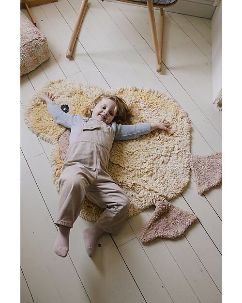 Lorena Canals Tappeto Lavabile - Papera  - Cotone - Animal Rugs Collection - 95 x 120 cm Tappeti Arredo