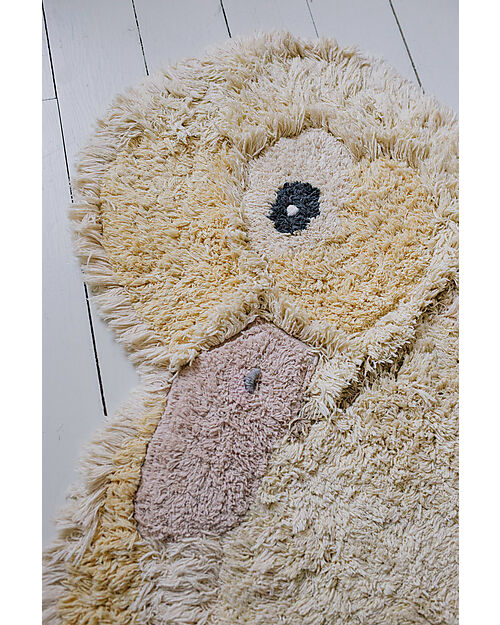 Lorena Canals Tappeto Lavabile - Papera  - Cotone - Animal Rugs Collection - 95 x 120 cm Tappeti Arredo