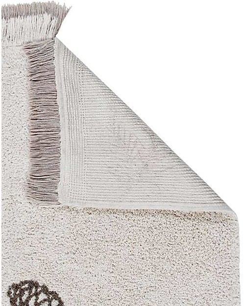 Lorena Canals Tappeto Lavabile Pine Forest - Natural - Cotone Naturale (140x200 cm) Tappeti Arredo