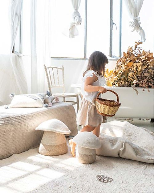 Lorena Canals Tappeto Lavabile Pine Forest - Natural - Cotone Naturale (140x200 cm) Tappeti Arredo