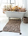 Lorena Canals Tappeto Lavabile Pine Tree - Marrone - Cotone Naturale (80x140 cm) Tappeti Arredo