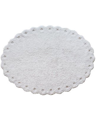 Lorena Canals Tappeto Lavabile Pinecone - Avorio - Cotone Naturale (130x180 cm) Tappeti Arredo