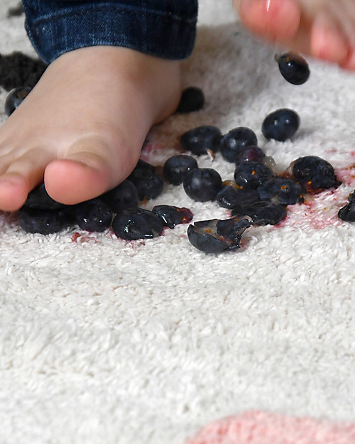 Lorena Canals Tappeto Lavabile Smile Like a Llama - Cotone (82x120 cm) Tappeti Arredo