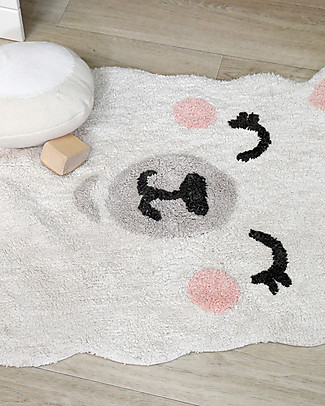 Lorena Canals Tappeto Lavabile Smile Like a Llama - Cotone (82x120 cm) Tappeti_