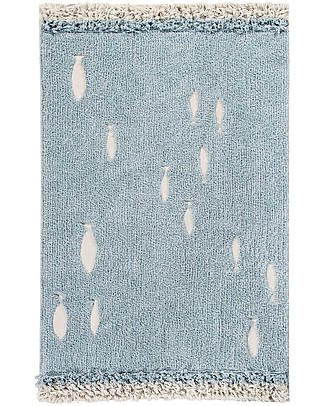 Lorena Canals Tappeto Lavabile Sponde dell'Oceano - 100% Cotone (120 x 190 cm) Tappeti_