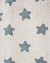 Lorena Canals Tappeto Lavabile Stars Natural - Vintage Blu - 100% Cotone (120 x 160 cm) Tappeti Arredo